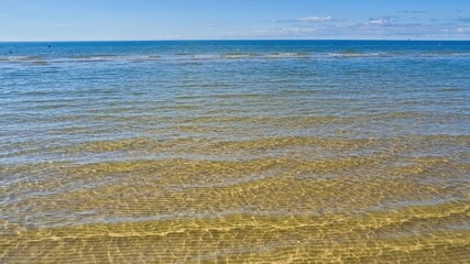 Baltic Sea. Shallow water. Calm.