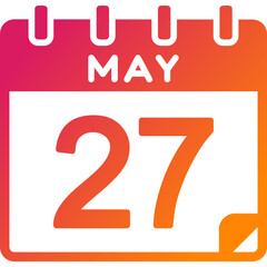 27 May Vector Icon Design