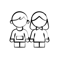 children holding hands