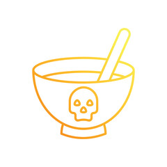 Halloween Food vector icon