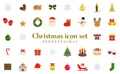 クリスマス　アイコン　セット