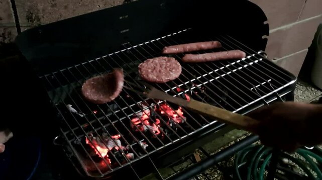 delizioso barbecue di carne 