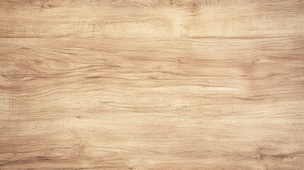 Fototapeta premium The surface of the light wood grain background is clean and simple, with clear lines and textures that highlight details