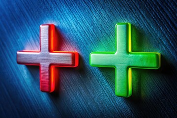 Mathematical Symbols for Comparison: Greater Than, Less Than Signs on a White Background