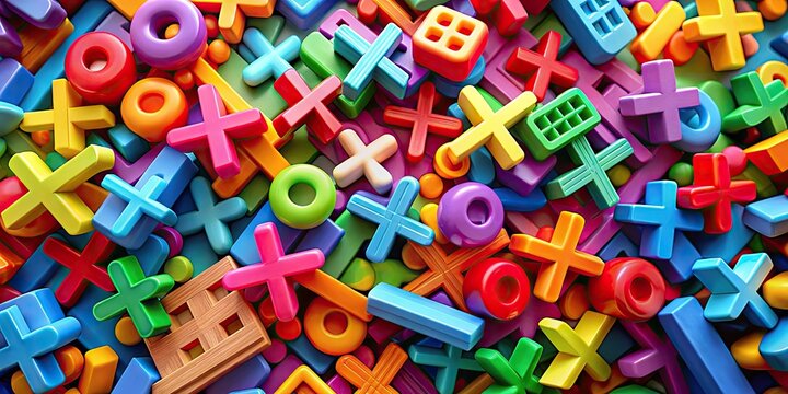 Mathematical Symbols Representing Concepts of Addition, Subtraction, Multiplication, and Division