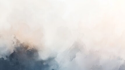 Ethereal harmony, a captivating abstract artwork in blue and white