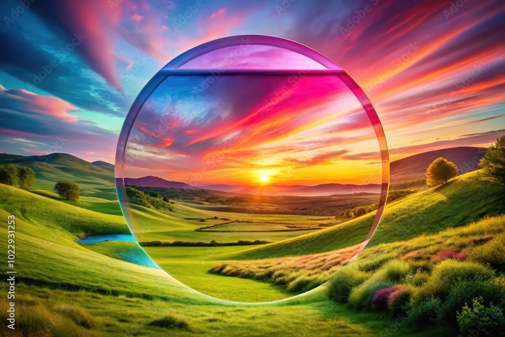 Poster modern abstract squircle design with soft colors and smooth edges ideal for digital backgrounds