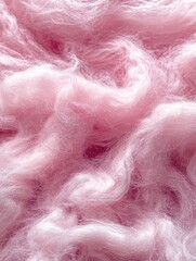 Fototapeta premium Fluffy Pink Cotton Candy