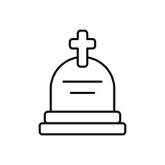 Grave  vector icon