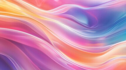 Obraz premium Abstract fluid art painting in alcohol ink technique, mixture of pink, purple, blue and yellow paints, abstract background