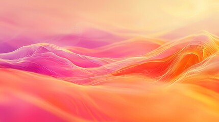 Fototapeta premium Abstract background forming a colorful wavy pattern is perfect for any project needing a touch of modern elegance and fluidity