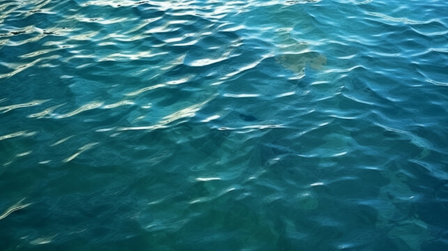 Blue Sea and Wavy Sea. 