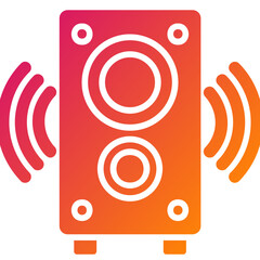 Speaker Vector Icon