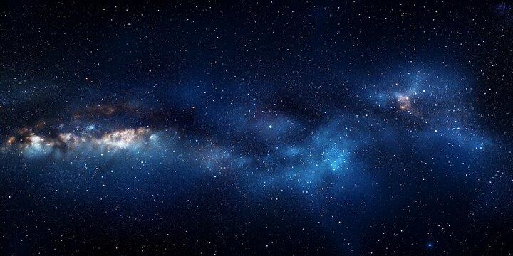 Expansive Starry Night Sky with Numerous Bright and Diffused Stars of Varying Sizes Scattered Across a Dark, Almost Black Background Evoking the Vast and Infinite Nature of the Univers