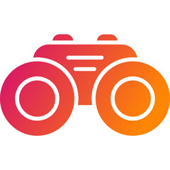 Binoculars Vector Icon