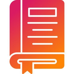 Obraz premium Book Vector Icon