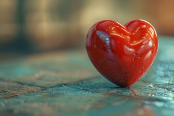 Fototapeta premium Heart as the center of the universe of feeling