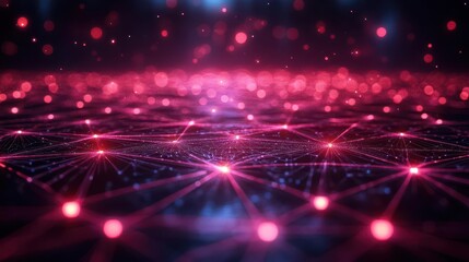 Fototapeta premium a conceptual image of interconnected cables and digital connections forms a web of data transfer illustrating the complexity and network of the digital world