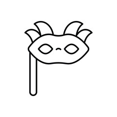 Masquerade Mask vector icon
