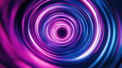 Vibrant Vortex of Lights