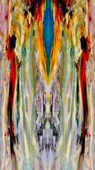 Abstract background wallpaper. Ethnic pattern. Mixtures of oil paint. Trendy hand painting canvas. Wall decor and Wall art prints Idea. 3D Texture. Art object