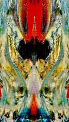 Abstract background wallpaper. Ethnic pattern. Mixtures of oil paint. Trendy hand painting canvas. Wall decor and Wall art prints Idea. 3D Texture. Art object