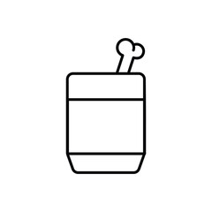 Blood Drink vector icon