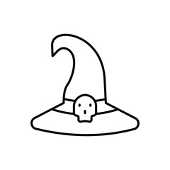 Witch Hat vector icon