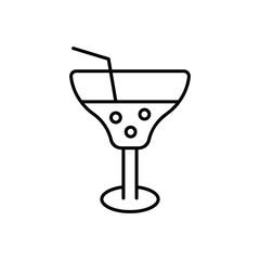 Cocktail vector icon