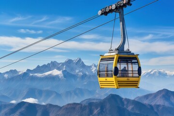 Obraz premium Mountain outdoors vehicle nature.