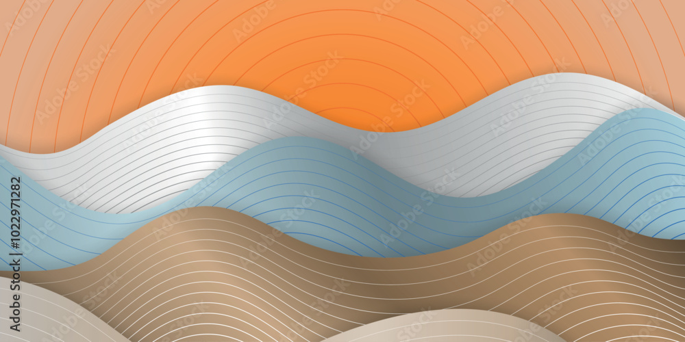 Poster Vector swirl pattern Vector Chinese traditional wave pattern background. Vector Chinese traditional wave pattern background.