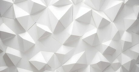 Abstract white background is forming by relief surface with optical illusion effect