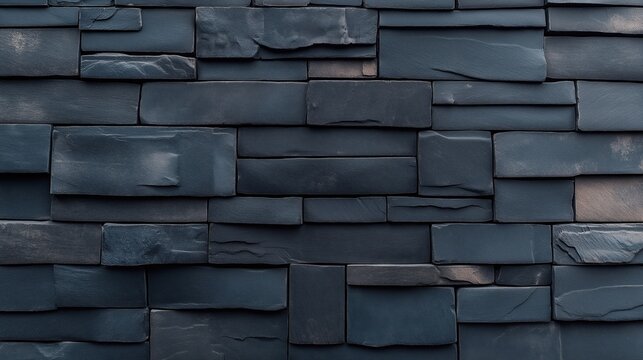 Rectangular Pattern Metallic Stone