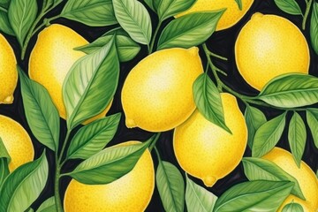 Lemon garden backgrounds grapefruit plant.