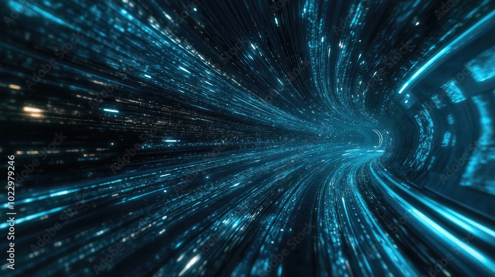 Poster abstract dark blue futuristic background with technology and speed abstract dark teal and black blue