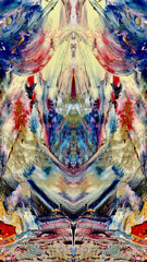 Abstract background wallpaper. Ethnic pattern. Mixtures of oil paint. Trendy hand painting canvas. Wall decor and Wall art prints Idea. 3D Texture. Art object