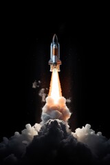 Minimal rocket ship aircraft vehicle missile.