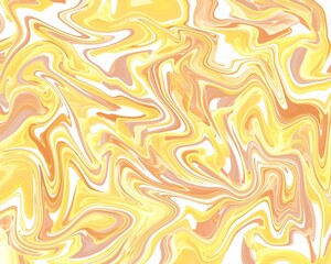 Yellow gold marble texture liquid abstract background with waves wallpaper