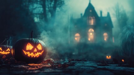 Fototapeta premium Halloween imagery and themes for creative projects