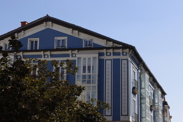 Building in the downtown of Burgos Spain