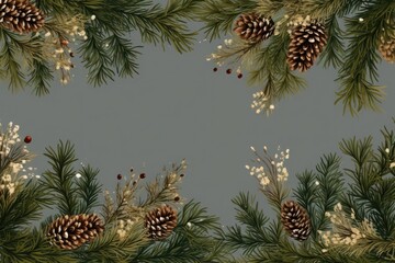 Fototapeta premium Christmas background backgrounds christmas branch.