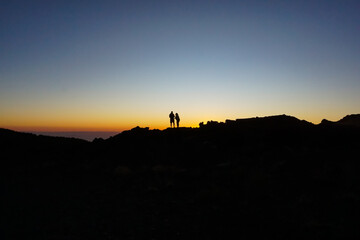 Couple at Sunset 2 (Etna - Catania - Sicily - Italy)