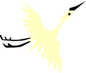 Korean traditional bird