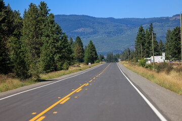 Naklejka premium trans-canada highway