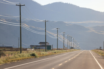 power lines in British Columbia