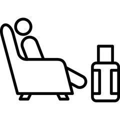 Airport Lounge Icon