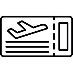 Boarding Pass Icon