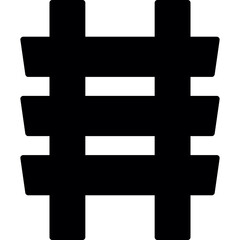 Obraz premium Tracks Icon