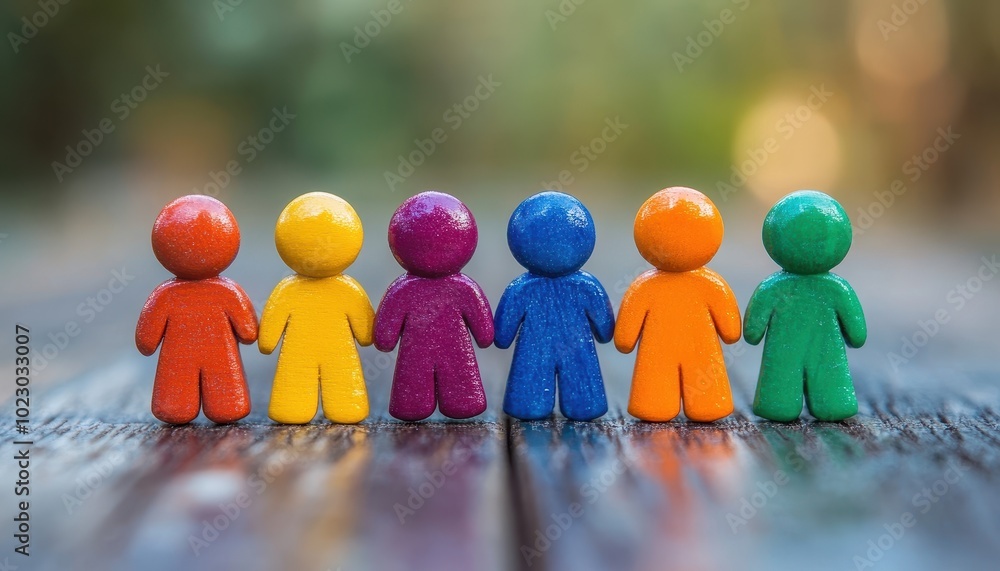 Poster diversity workshop activities with colorful figures representing various backgrounds