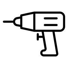 Drill Vector Design Icon Style